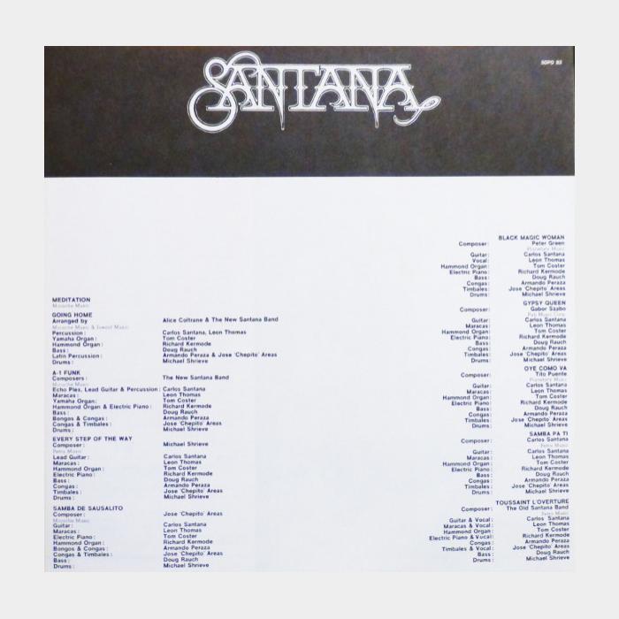 Santana - Live In Japan (ex+/ex+, obi)