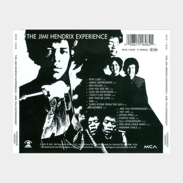 CD Jimi Hendrix Experience - Are You Experienced?