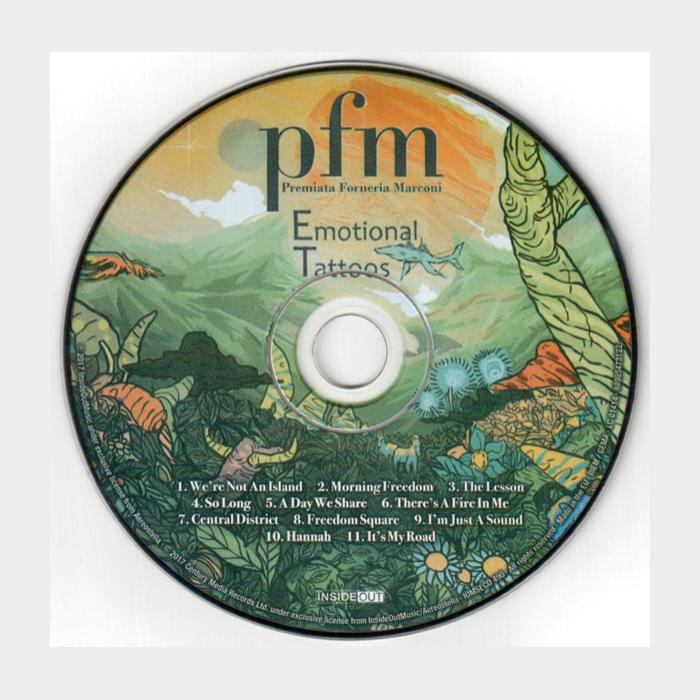 CD Premiata Forneria Marconi - Emotional Tattoos