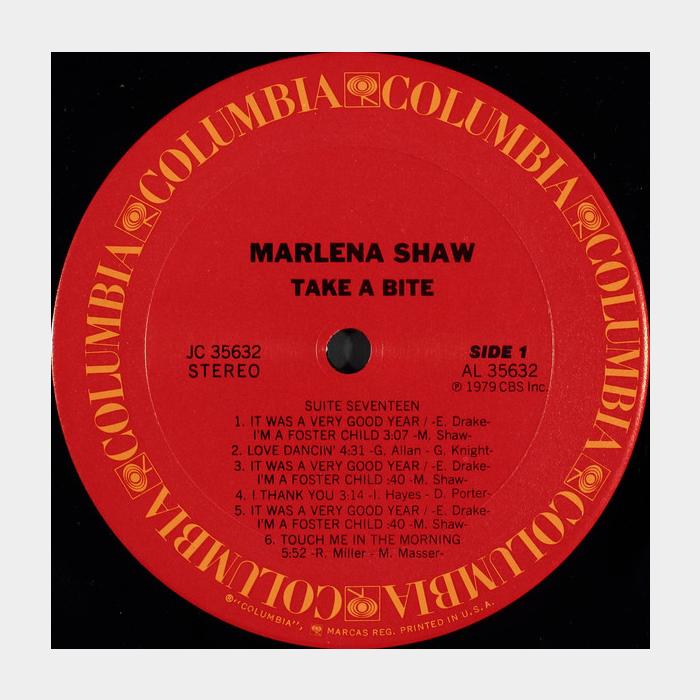 Marlena Shaw - Take A Bite (ex+/ex+)