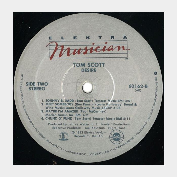 Tom Scott - Desire (ex+/ex+)