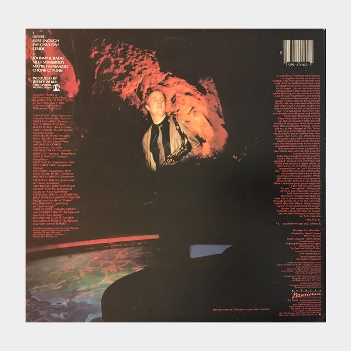 Tom Scott - Desire (ex+/ex+)