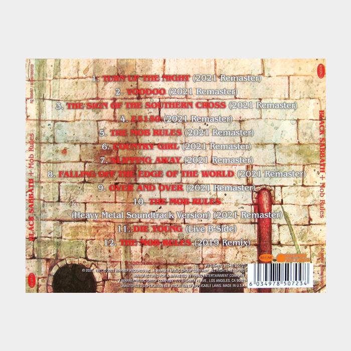 CD Black Sabbath - Mob Rules