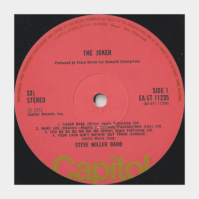 Steve Miller Band - The Joker (ex-/vg+)