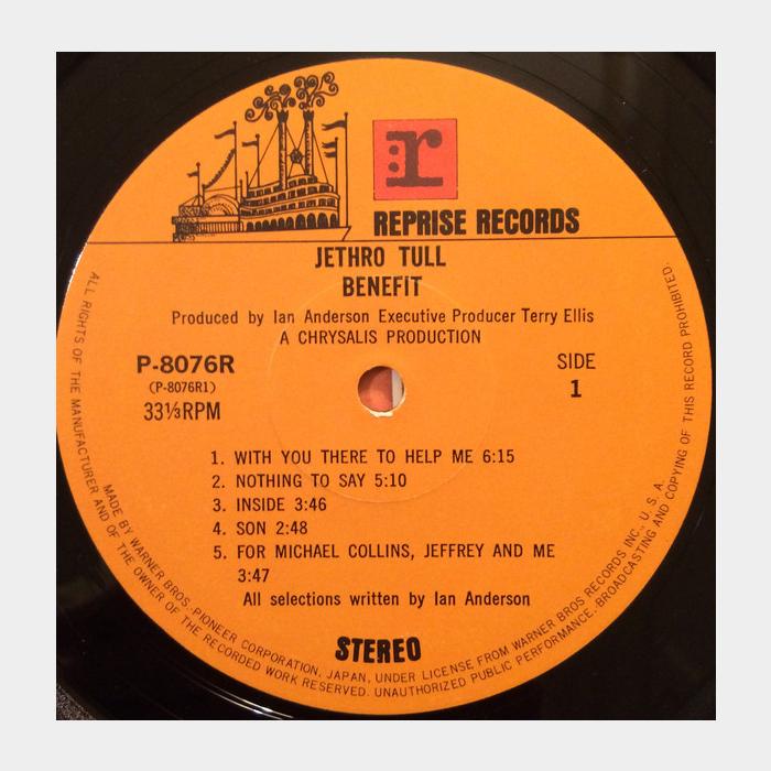 Jethro Tull - Benefit (ex+/ex+)