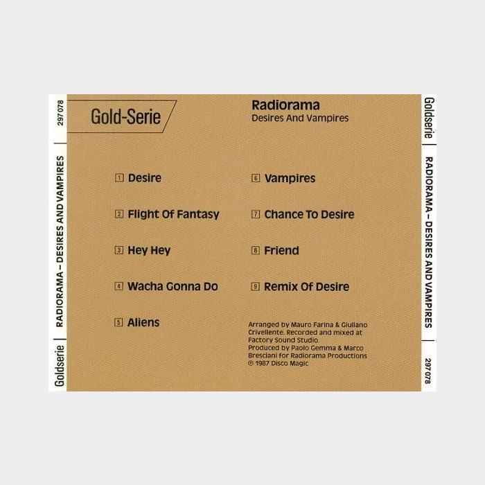 CD Radiorama - Desires & Vampires