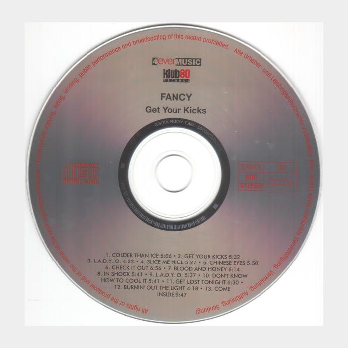 CD Fancy - Get Your Kicks