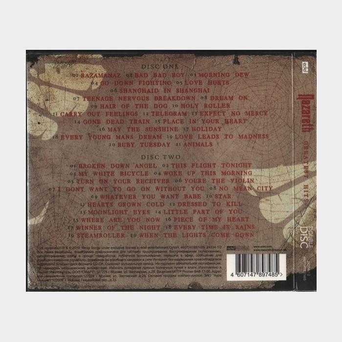 CD Nazareth - Greatest Hits 2CD