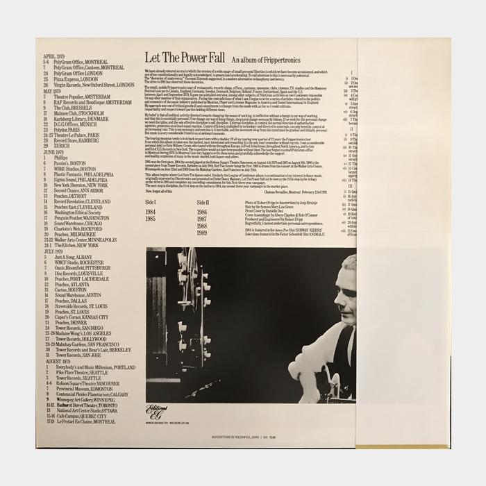 Robert Fripp - Let The Power Fall (ex+/ex)