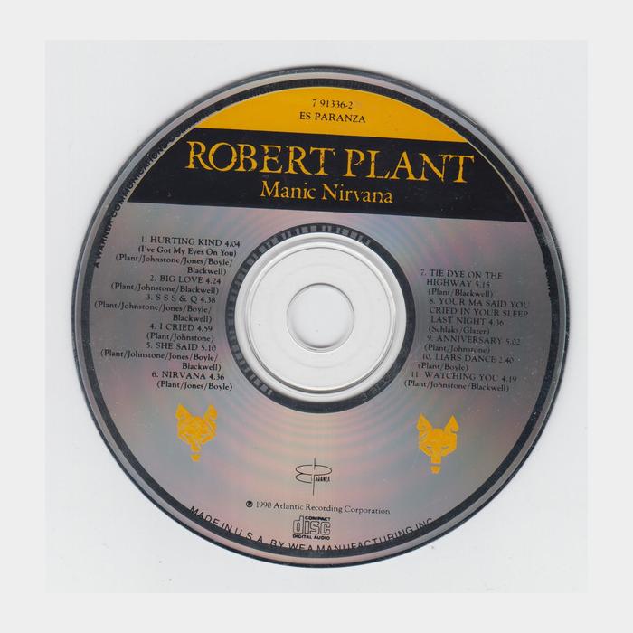 CD Robert Plant - Manic Nirvana