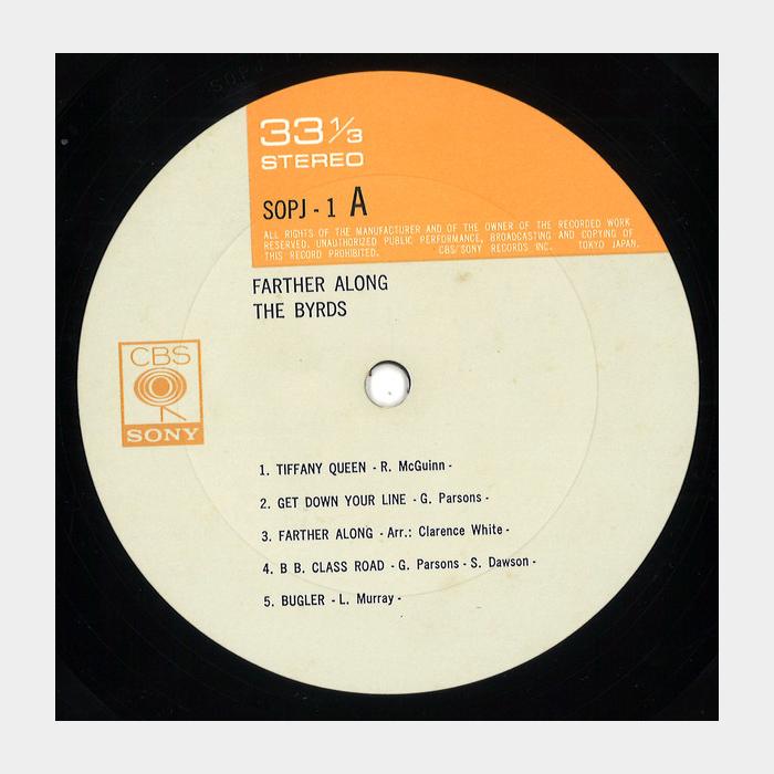 Byrds - Farther Along (ex/ex+)