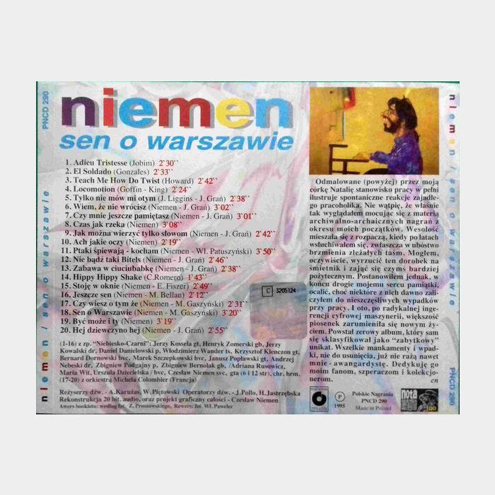 CD Niemen - Sen O Warszawie
