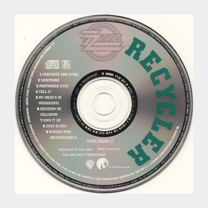 CD ZZ Top - Recycler