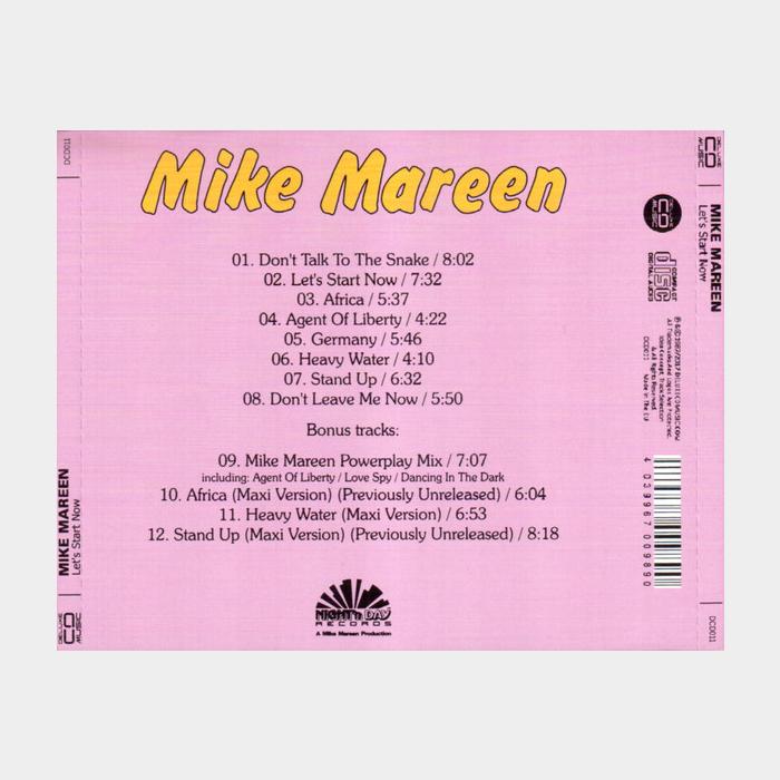 CD Mike Mareen - Let's Start Now