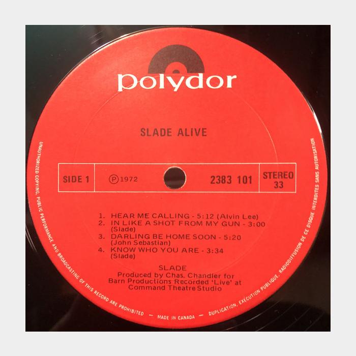 Slade - Slade Alive! (ex/ex)