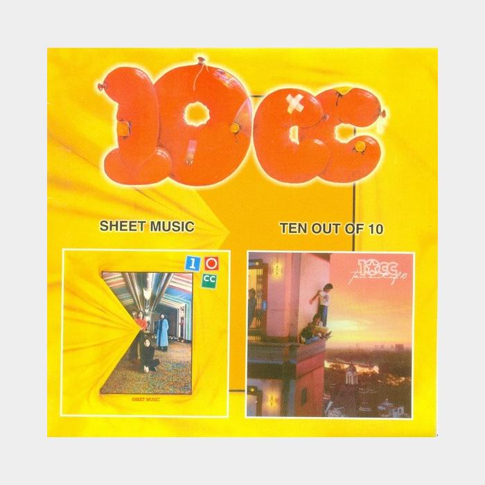 CD 10cc - Sheet Music / Ten Out Of 10 (scratch)