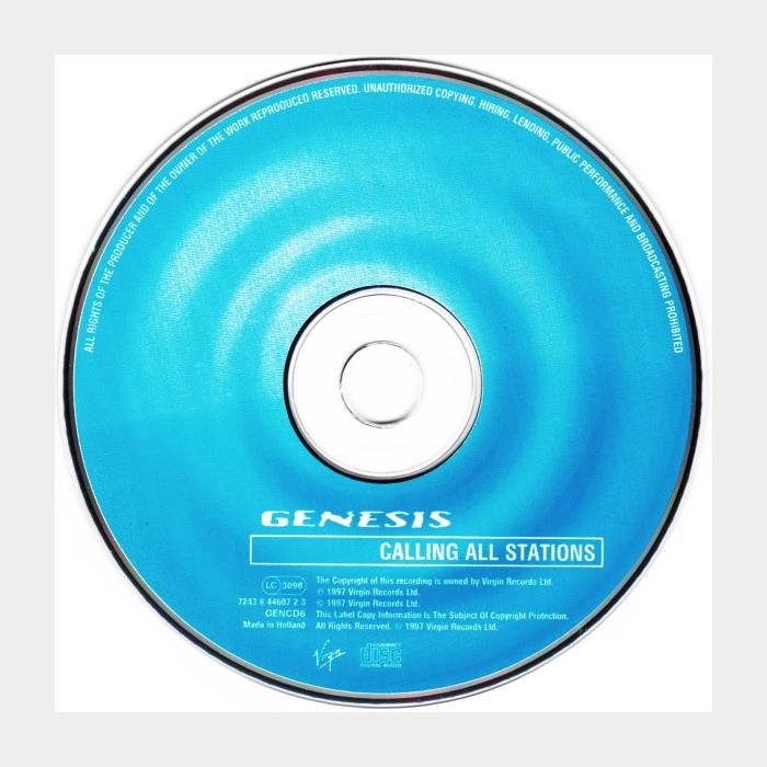 CD Genesis - ...Calling All Stations... (little scratch)
