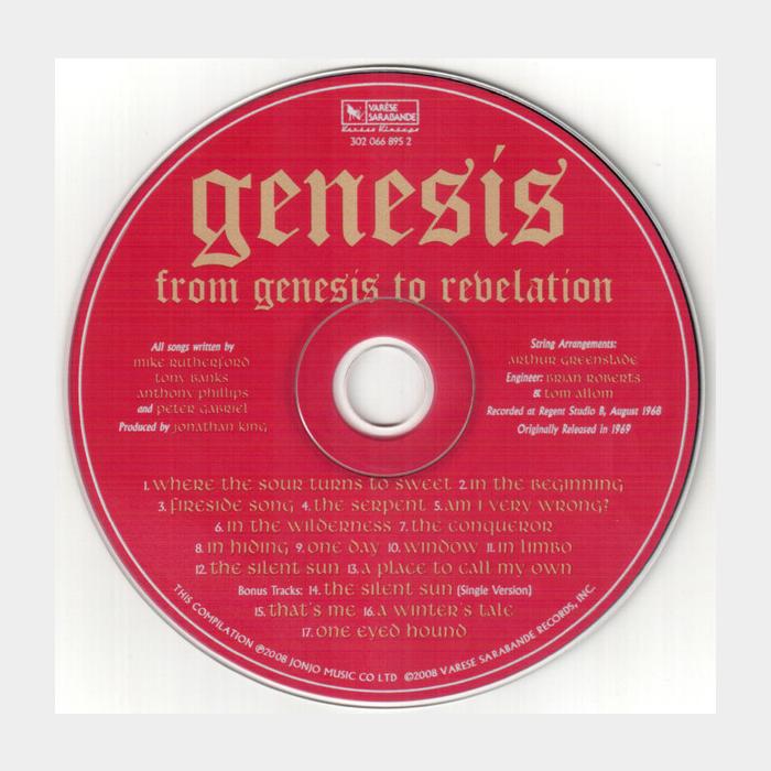 CD Genesis - From Genesis To Revelation