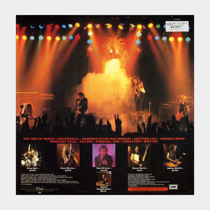 Iron Maiden - Killers (ex+/ex+)