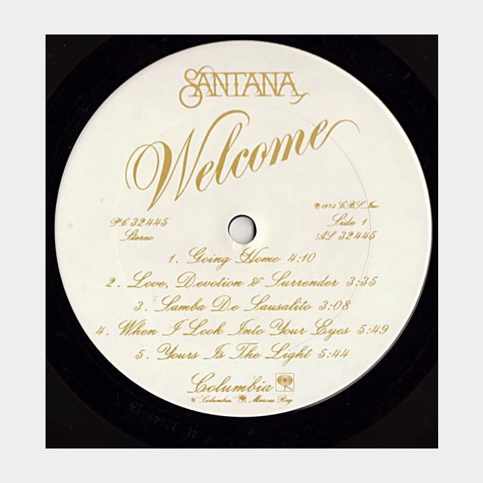 Santana - Welcome (ex+/ex+)