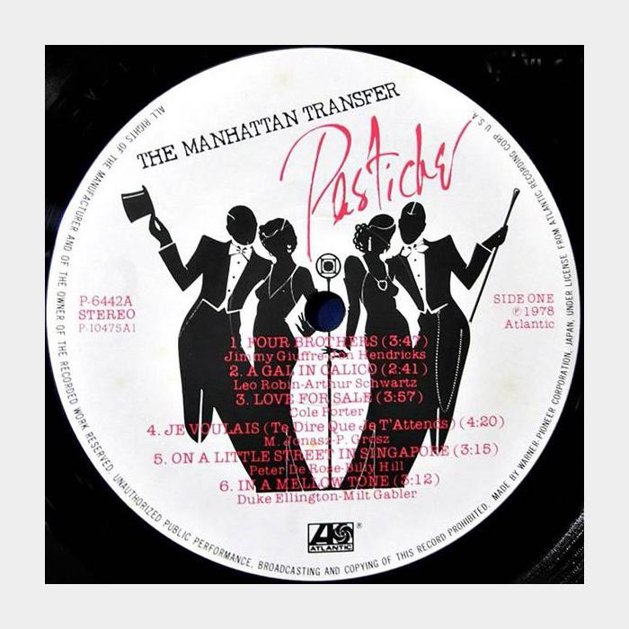 Manhattan Transfer - Pastiche (ex+/ex+)