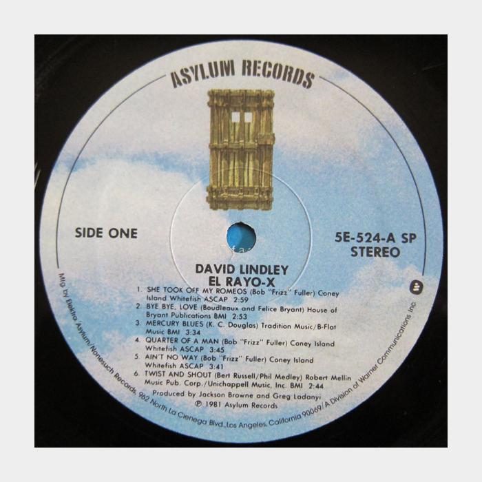 David Lindley - El Rayo-X (ex+/ex-)
