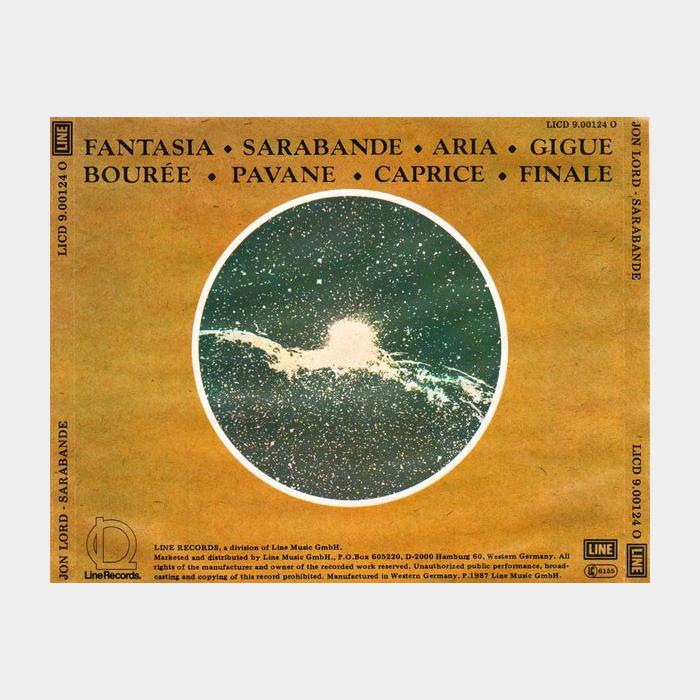 CD Jon Lord - Sarabande