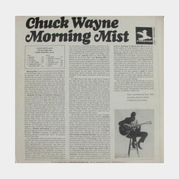 Chuck Wayne - Morning Mist (ex+/ex+, shrink)