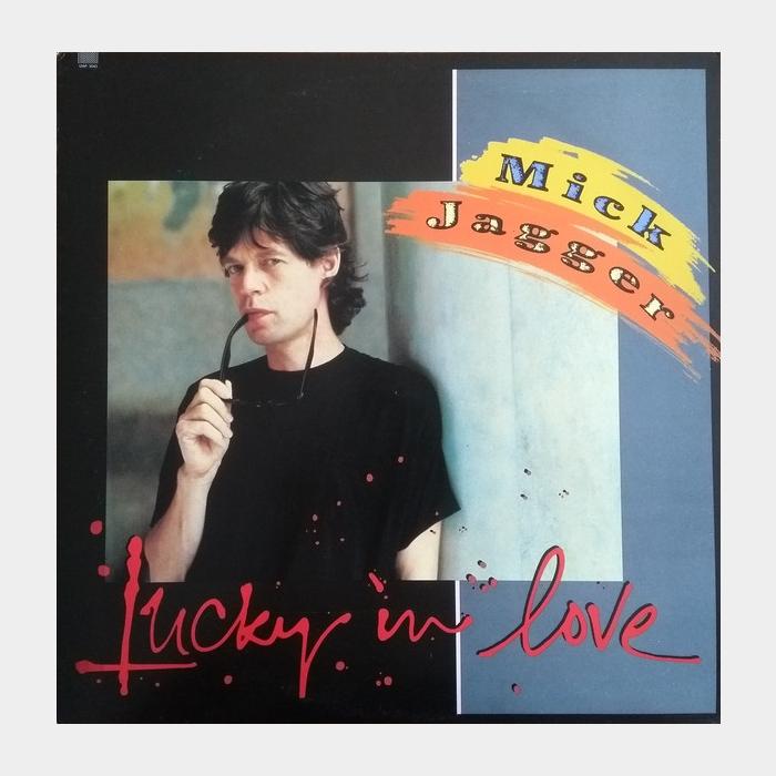 Mick Jagger - Lucky In Love (ex+/ex, 45RPM)