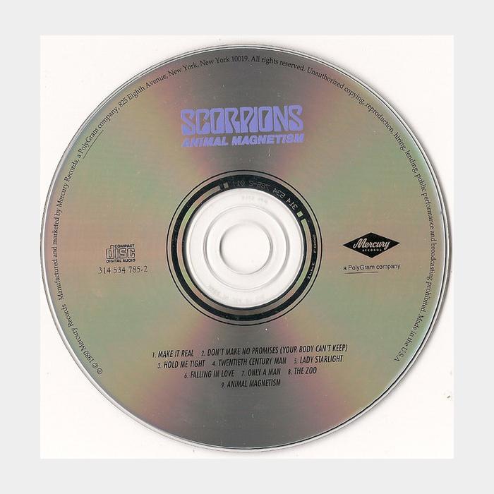 CD Scorpions - Animal Magnetism