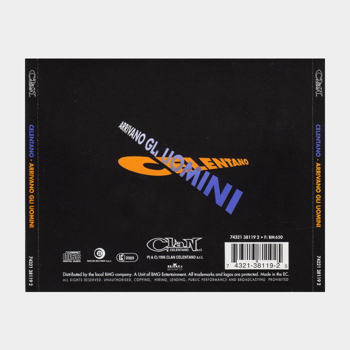 CD Adriano Celentano - Arrivano Gli Uomini