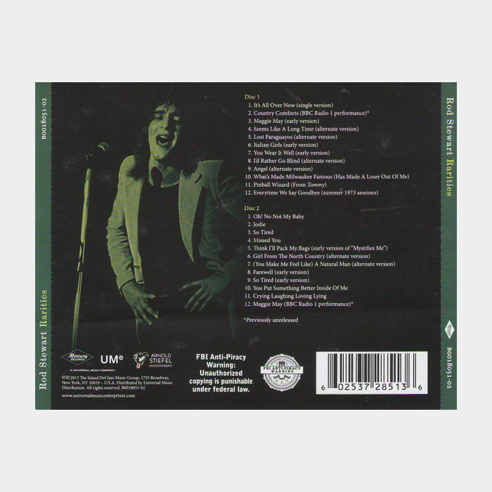 CD Rod Stewart - Rarities 2CD