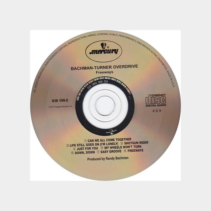 CD Bachman Turner Overdrive - Freeways