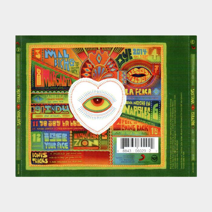 CD Santana - Corazon (scratch)