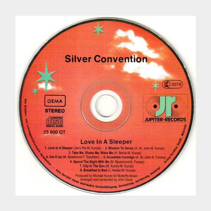 CD Silver Convention - Love In A Sleeper
