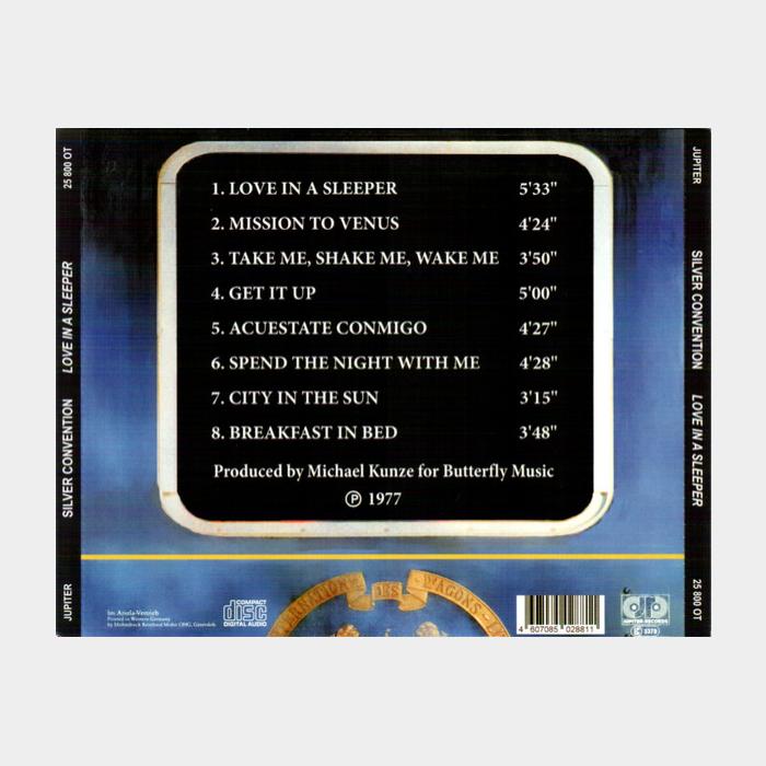 CD Silver Convention - Love In A Sleeper