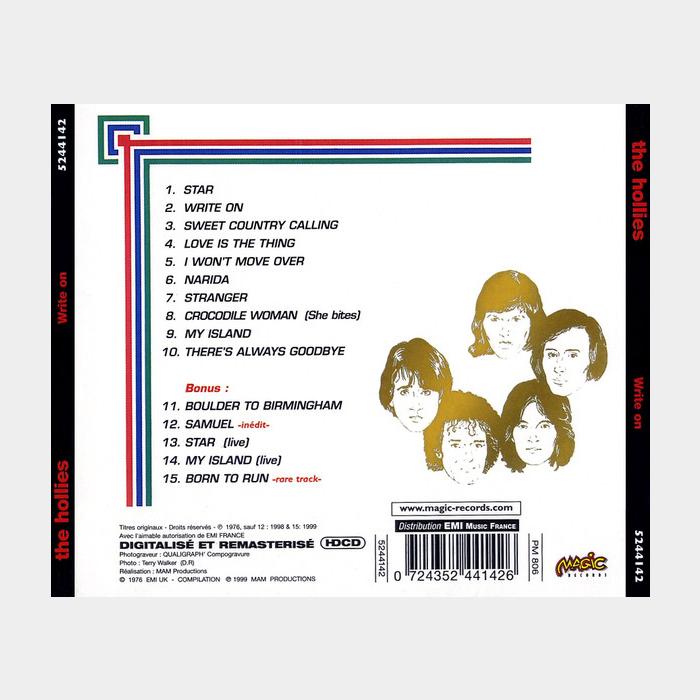 CD Hollies - Write On