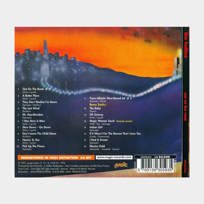 CD Hollies - Out On The Road