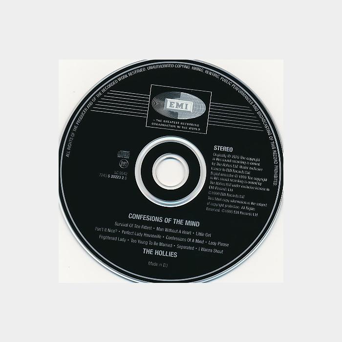 CD Hollies - Confessions Of The Mind
