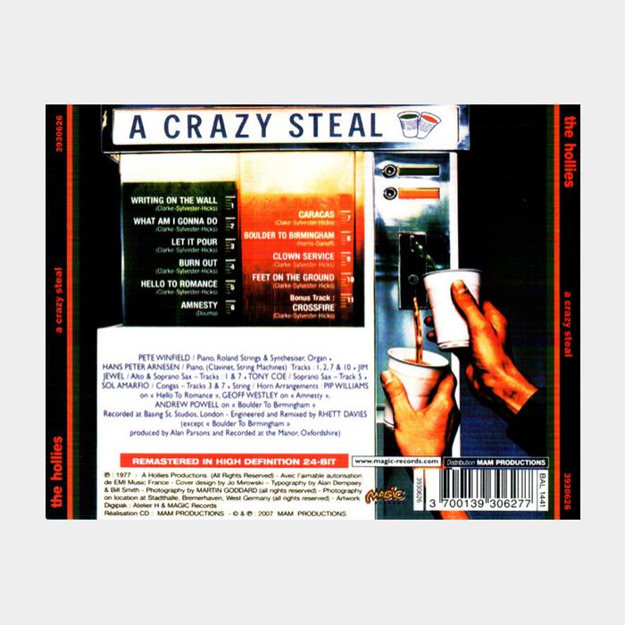 CD Hollies - A Crazy Steal