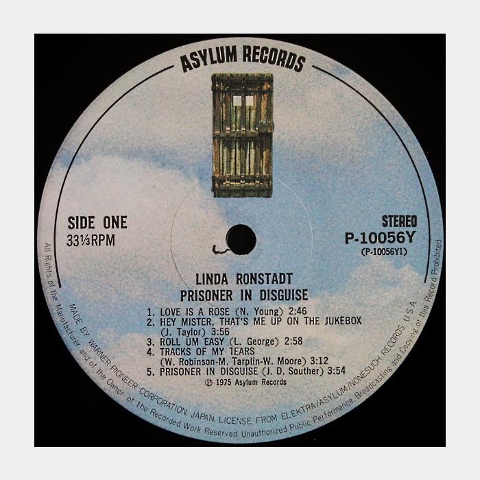 Linda Ronstadt - Prisoner In Disguise (ex+/ex)