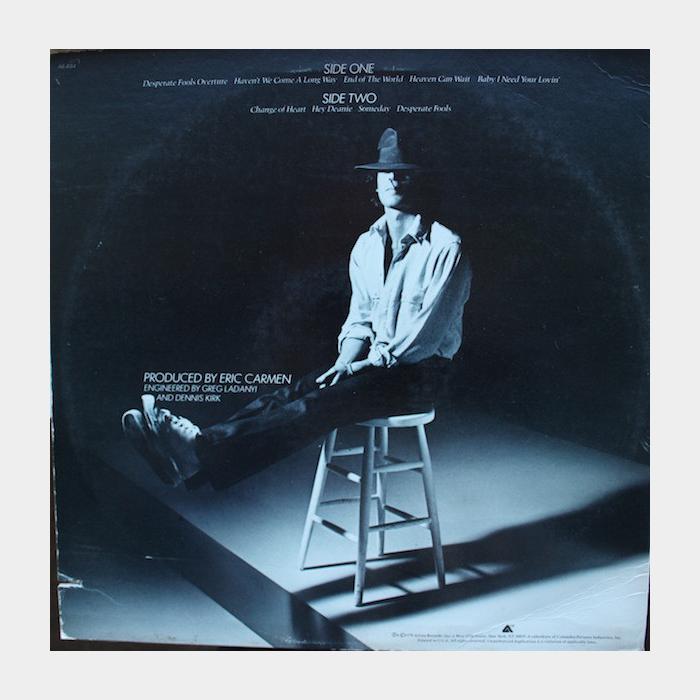 Eric Carmen - Change Of Heart (ex/ex)