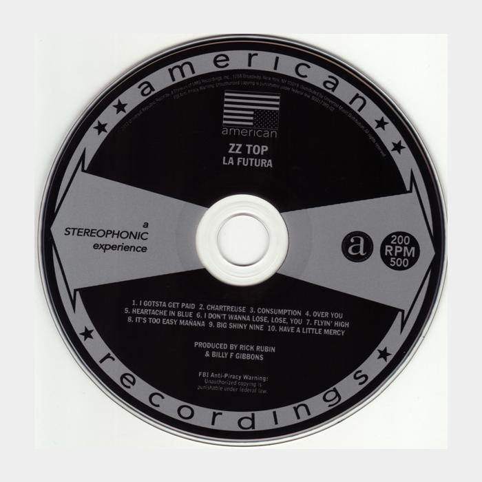 CD ZZ Top - La Futura