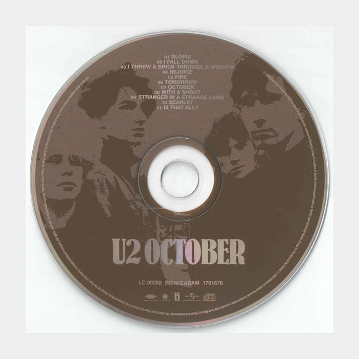 CD U2 - October