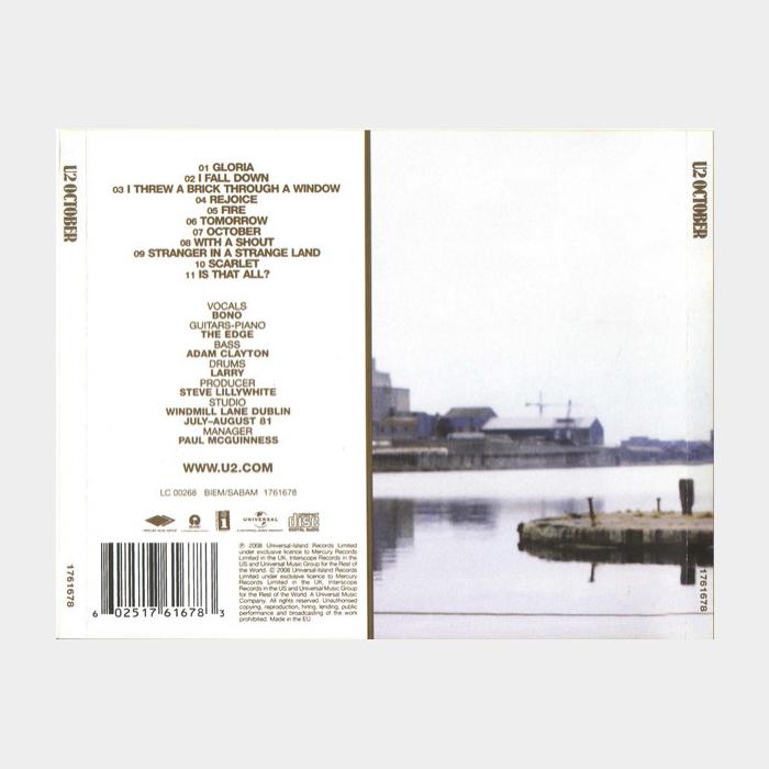 CD U2 - October