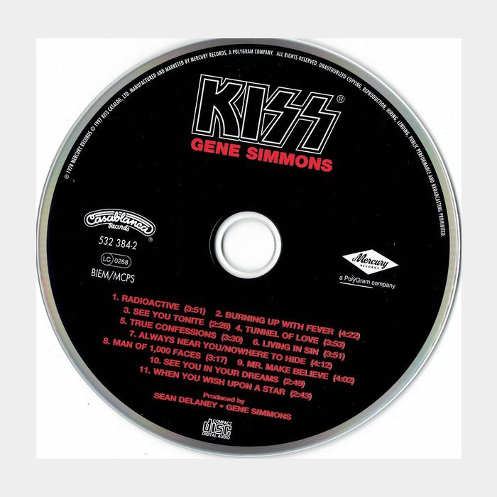 CD Kiss - Gene Simmons