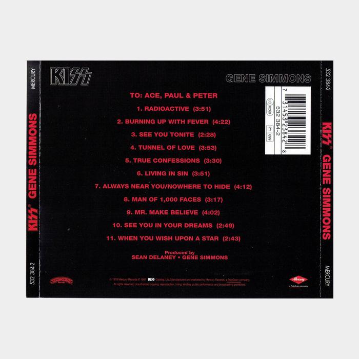 CD Kiss - Gene Simmons
