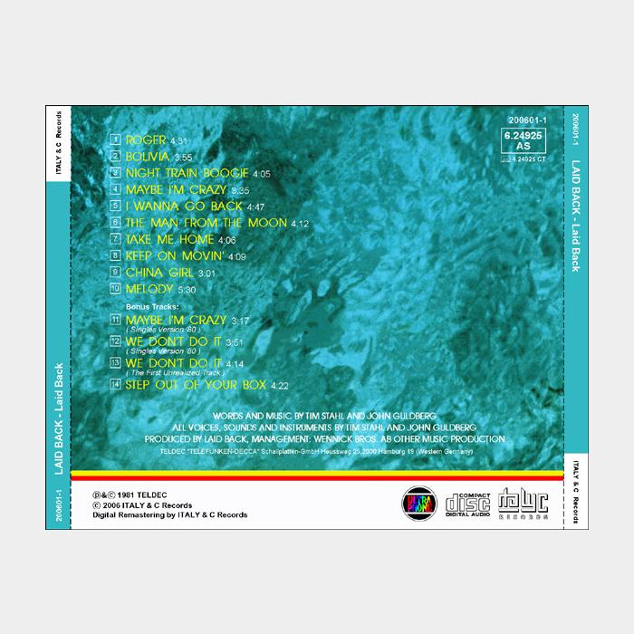 CD Laid Back - Laid Back