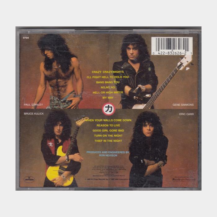 CD Kiss - Crazy Nights