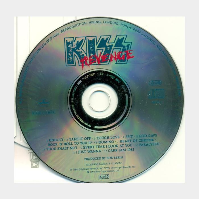 CD Kiss - Revenge